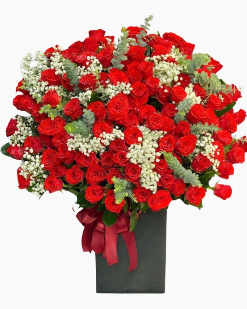 Hộp Hoa Tháng Năm Rực Rỡ - HCH74