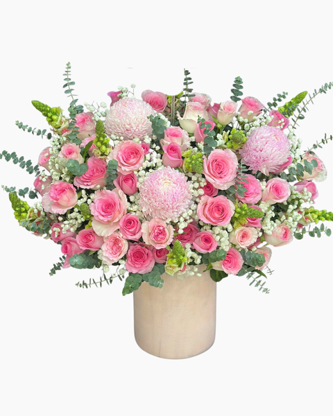 Hộp Hoa Tươi: Hộp Hoa Hồng Duyên  - HH132