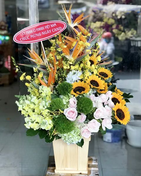 Hộp Hoa Tươi: Hộp Hoa Morning Of Garden - HCH98