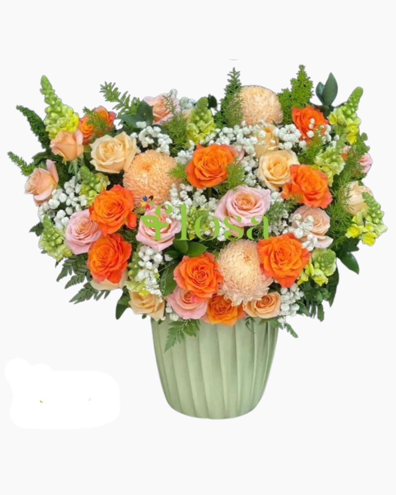  Hoa Hộp Sắc Hoa Tươi Mới-HH75 