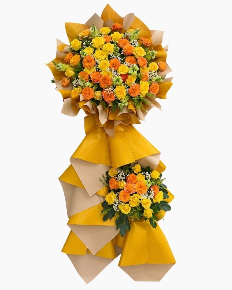  Kệ Hoa Hoàng Kim Thịnh Vượng - HCM154 