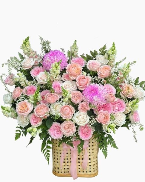 Hộp Hoa Tươi: Hoa Hộp Khu Vườn Ban Mai - HH200