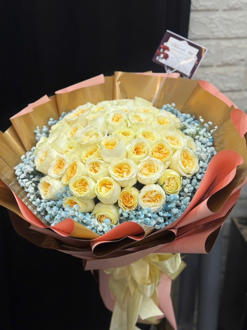  Bó Hoa Vàng Qúy  - HBT120 