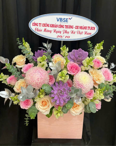 Hoa 8/3 Tặng Vợ: Sắc Màu Tình Yêu  - HCH133