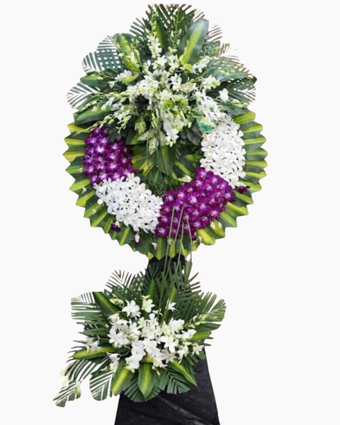 Hoa Chia Buồn: Khoảng Trống - HTL49 - Vòng Hoa Tang Lễ