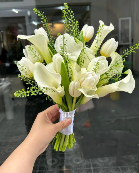 Hoa Cưới: Bó Hoa Cưới Cầm Tay Cô Dâu Whispers Of Elegance - HC49