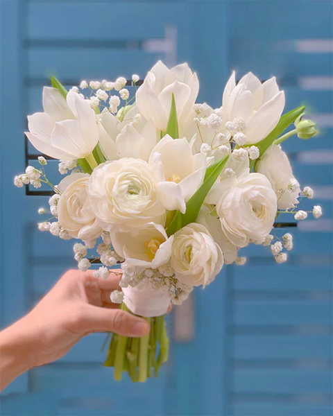 Hoa Cưới: Bó Hoa cưới Cầm Tay New Beginning - HC48