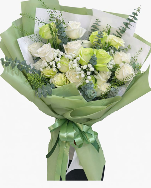 Hoa Bó Dài: Bó Hoa Thanh Khiết- HBD321