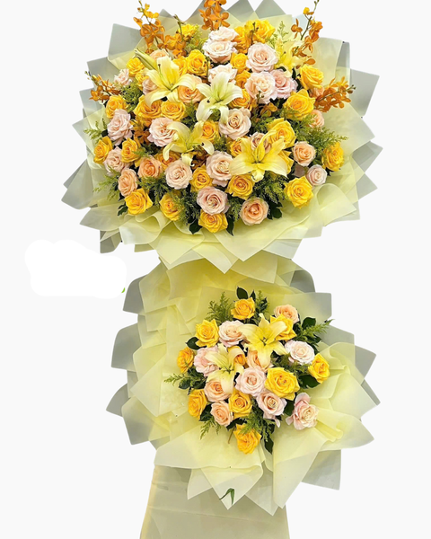 Hoa Chúc Mừng: Kệ Hoa Ánh Nắng - HCM101