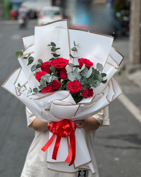 Hoa Bó Dài: Bó Hoa Tươi Me Before You - HBD259