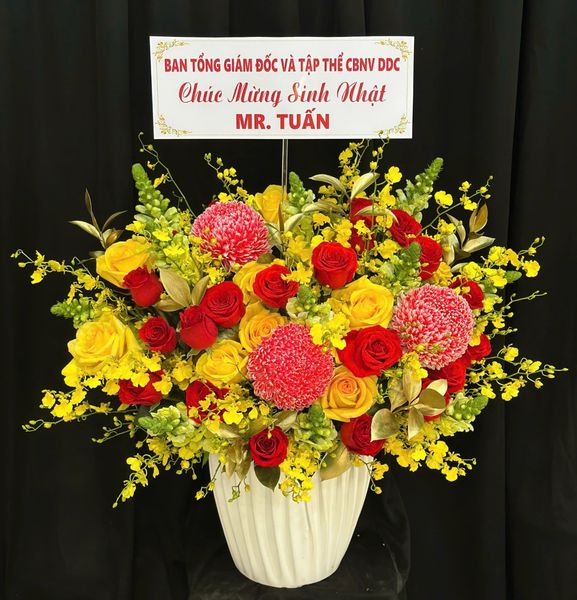 Hộp Hoa Tươi: Hộp Hoa Nồng Nàn- HH139