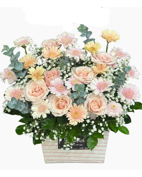 Giỏ Hoa Tươi: Hoa Giỏ Thì Thầm Hoa Nắng - Hoa 20/10 - HG75