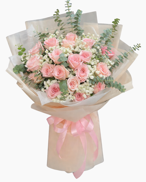 Hoa Bó Dài: Bó Hoa Hồng OHARA- HBD346