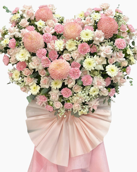 Hoa Chúc Mừng: Kệ Trái Tim Yêu Thương - HCM100