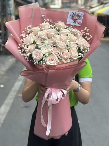 Hoa Bó Dài: Bó Hoa Lung Linh - HBD348