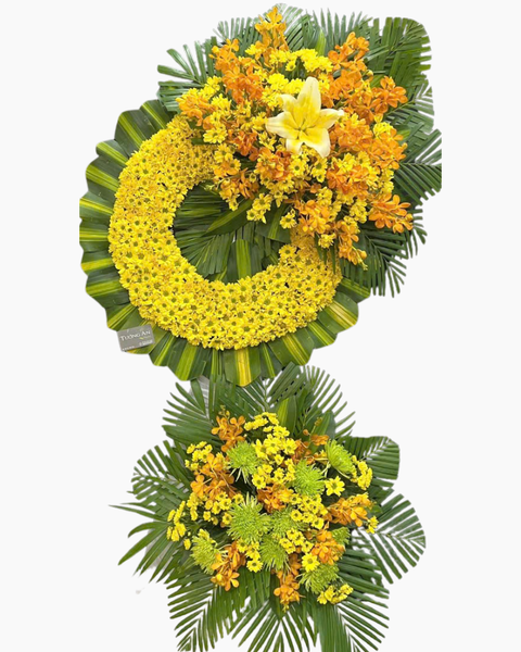 Hoa Chia Buồn: Vòng Hoa Tình Luyến   - HTL189