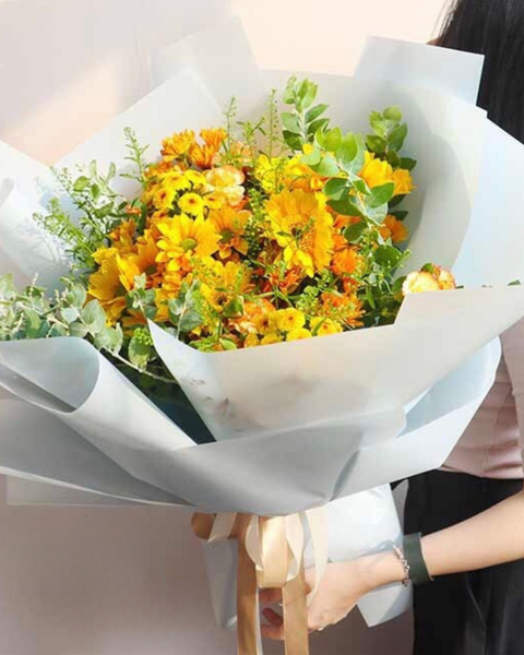 Hoa Bó Tròn: Autumn Melody​​​​​​​ - HBT54 - Hoa 20/11 tặng thầy giáo
