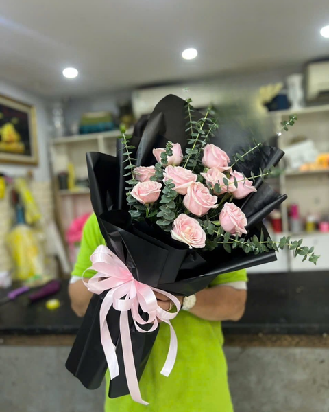 Hoa Bó Dài: Bó Hoa Hồng Em Xinh - HBD256 - Hoa Tươi