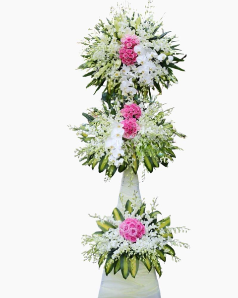 Vòng Hoa Tang Lễ: Condolatory - HTL37 - Hoa Chia Buồn