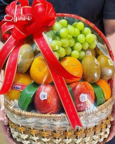 Giỏ Trái Cây: Giỏ Trái Cây Tươi Mát - GTC04