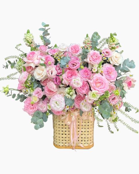 Hộp Hoa Tươi: Hộp Hoa Tiểu Thư - HH176