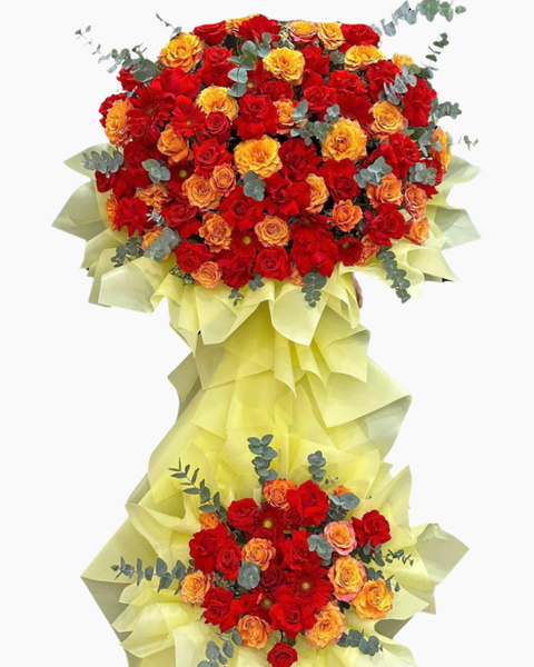 Hoa Chúc Mừng: Sắc Đỏ Yêu Thương - HCM81