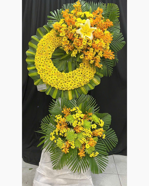Hoa Chia Buồn: Vòng Hoa Tình Luyến   - HTL189