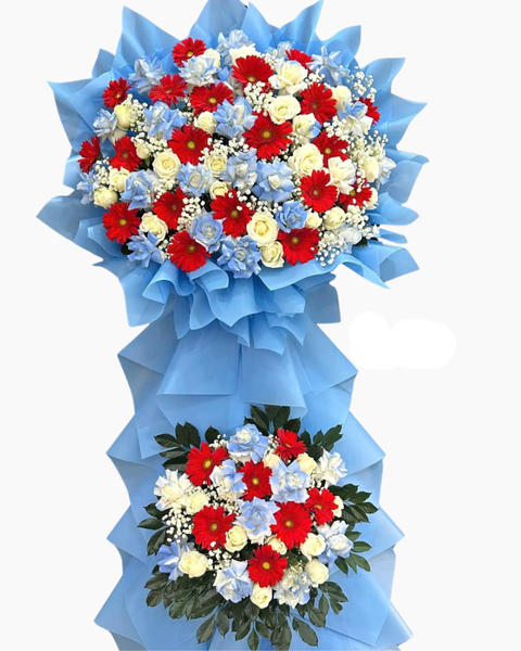 Hoa Chúc Mừng: Kệ Hoa Đại Dương  - HCM76