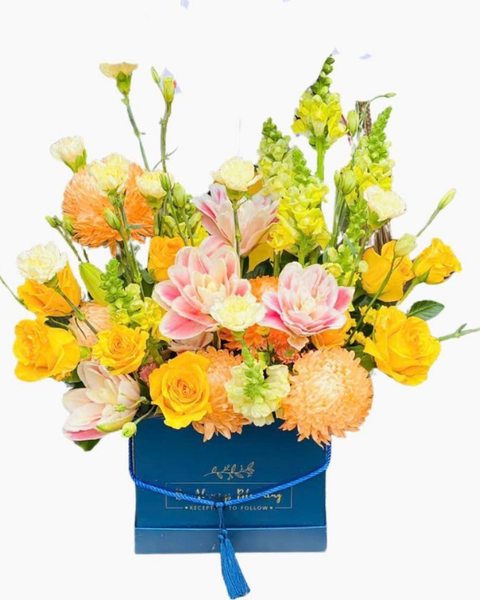 Hộp Hoa Tươi: Hộp Hoa Sự Duyên Dáng - HH25