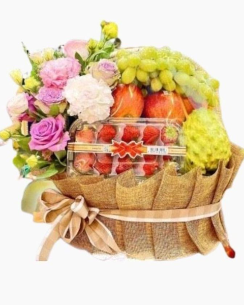 Giỏ Trái Cây: Giỏ Trái Cây Tặng Khách Hàng - GTC79