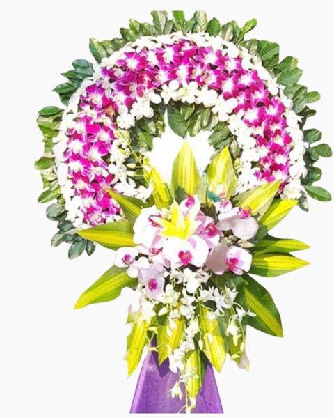 Hoa Chia Buồn: Đi Về Nhà - HTL99 - Vòng Hoa Tang Lễ
