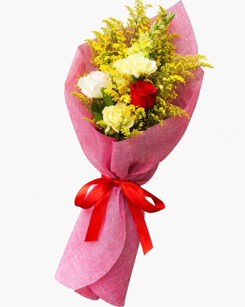 Hoa Bó Dài: Bó Hoa Nồng Ấm Thành Công - HBD35