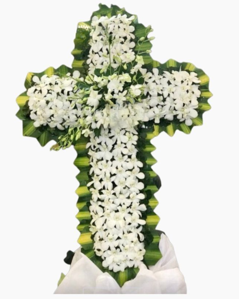 Hoa Chia Buồn: Hoa Tang Lễ - Thánh Giá - HTL27