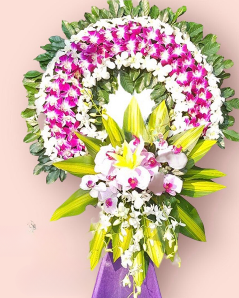 Hoa Chia Buồn: Đi Về Nhà - HTL99 - Vòng Hoa Tang Lễ