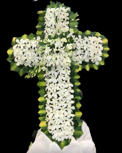 Hoa Chia Buồn: Hoa Tang Lễ - Thánh Giá - HTL27