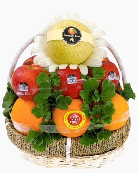 Giỏ Trái Cây: Giỏ Trái Cây Fresh Fruit - GTC56 - Ngày Của Mẹ