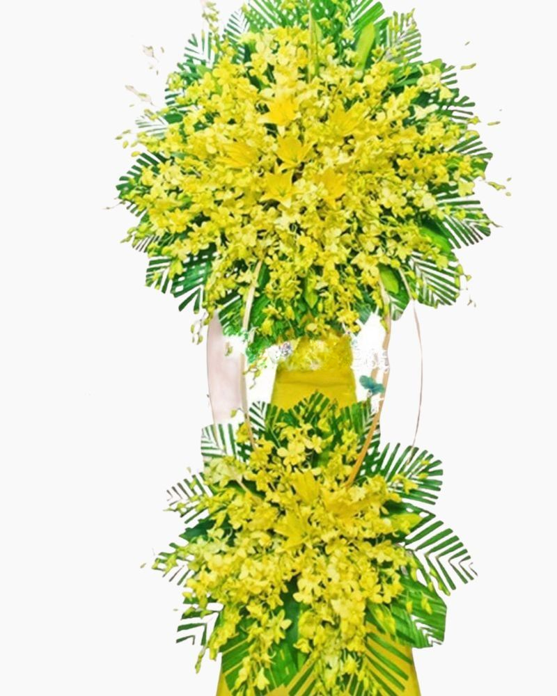  Vòng Hoa Đám Tang Biệt Ly - HTL59 