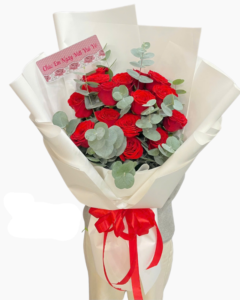  Bó Hoa Ấm Lòng - HBD326 