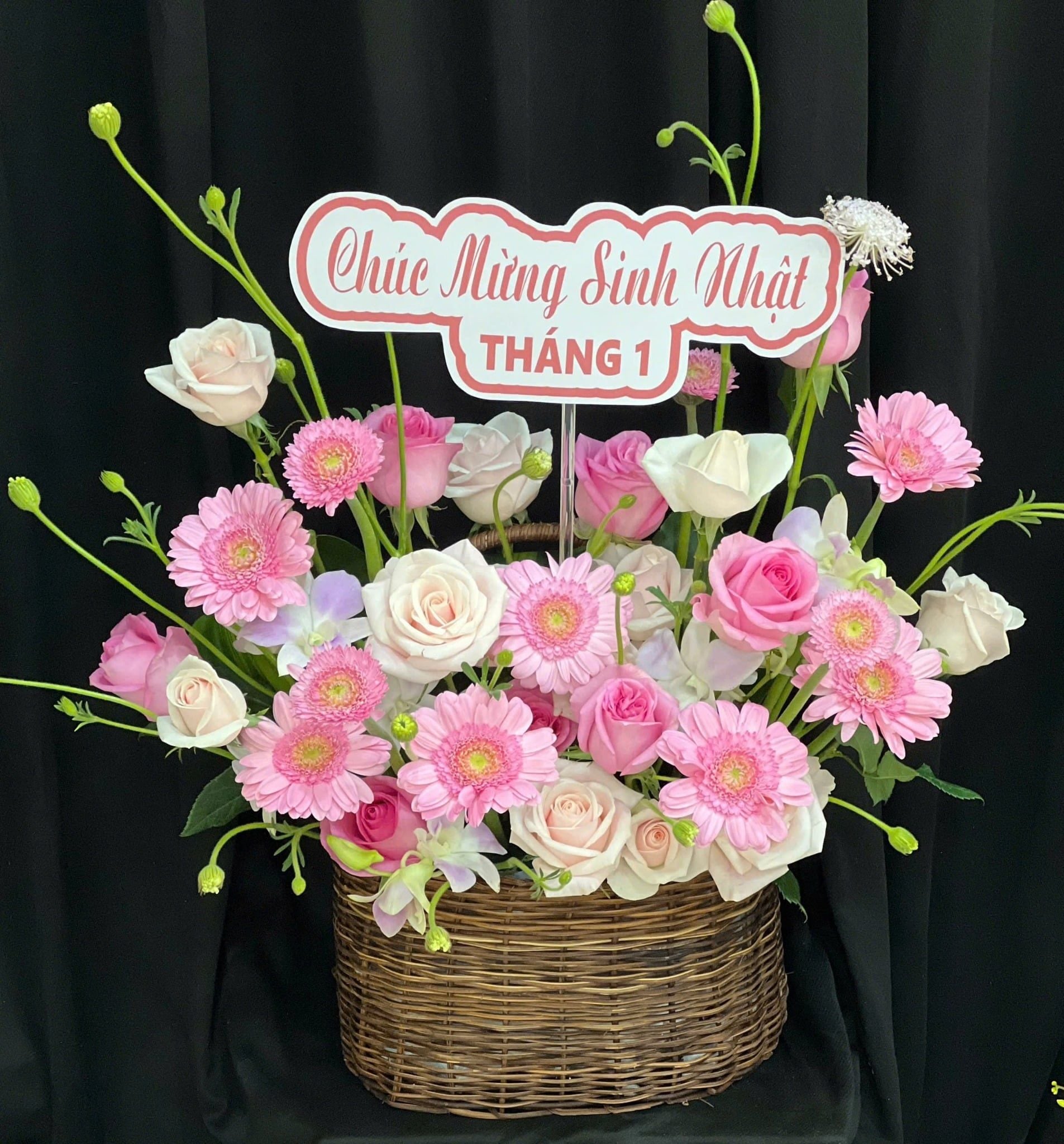  Giỏ Hoa Thân Thương- HG91 