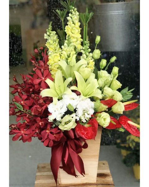 Hộp Hoa Tươi: Green Dream - HCH24 - Hoa tặng Mẹ