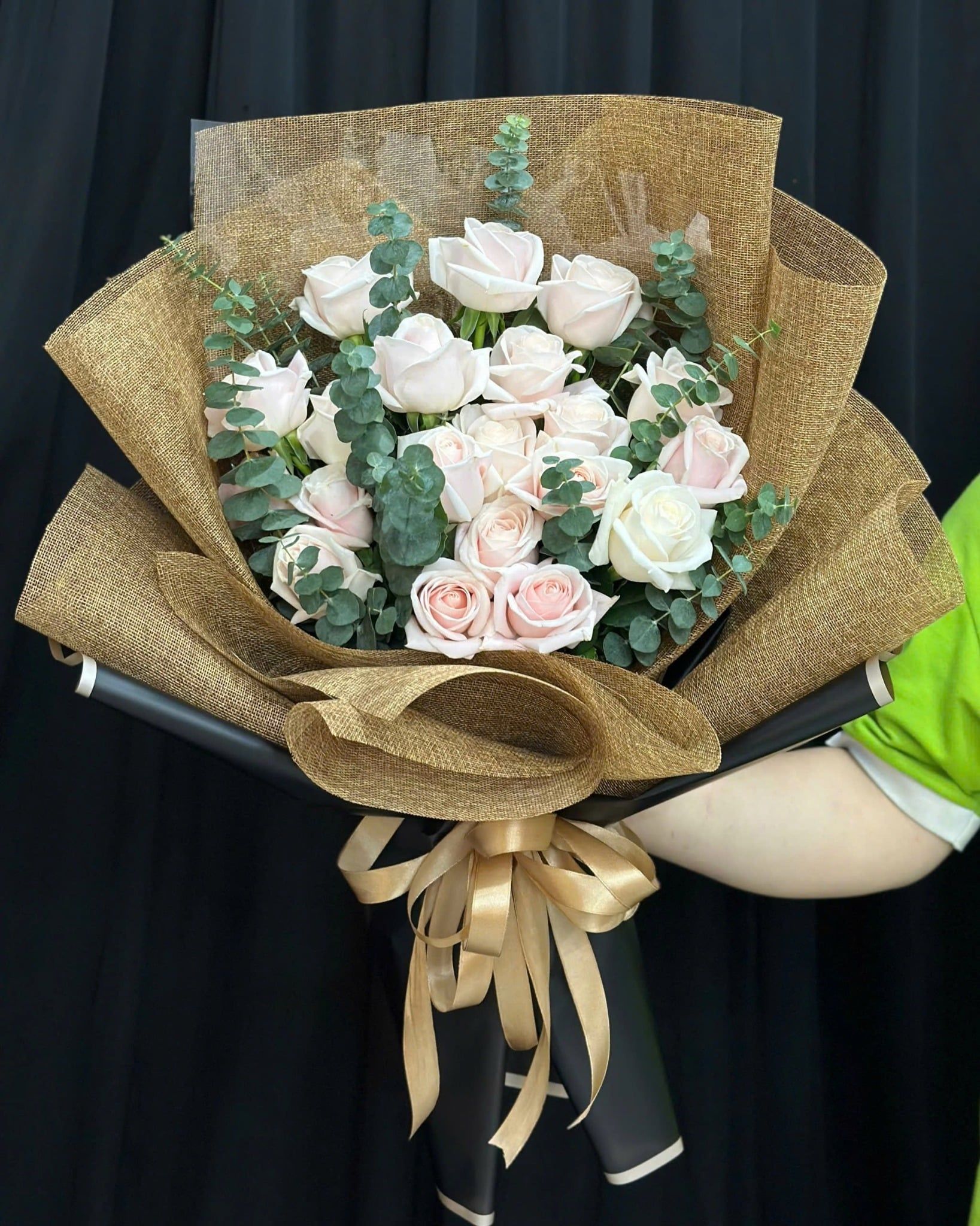  Bó Hoa Hồng Pastel- HBD347 