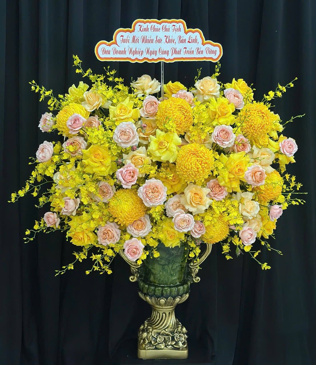  Bình Hoa Ánh Vàng - HCB92 