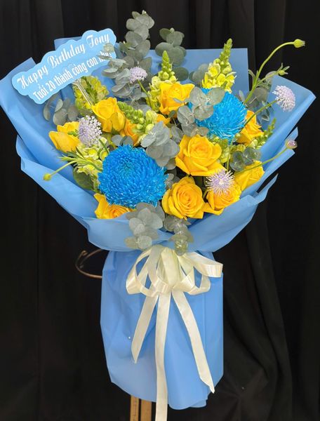 Hoa Bó Dài: Bó Hoa Ánh Dương - HBD349