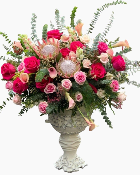 Hoa Cắm Bình: Rose Rapture - HCB18 - Điện Hoa