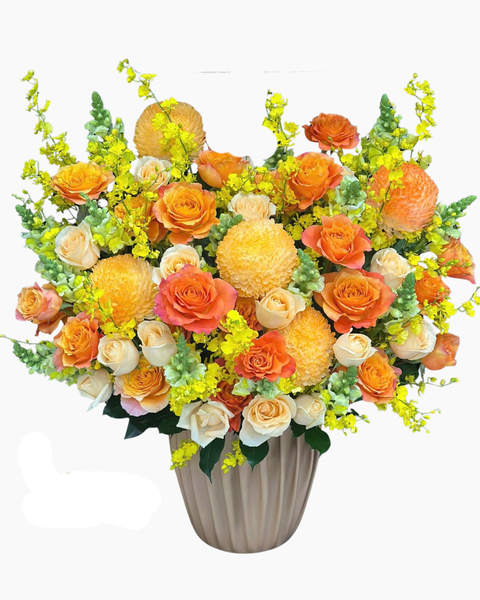 Hộp Hoa Tươi: Hoa Hộp Ánh Cam - HH82
