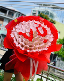  Bó Hoa Tiền 50k Mix Hoa Chữ Vợ - BT23 