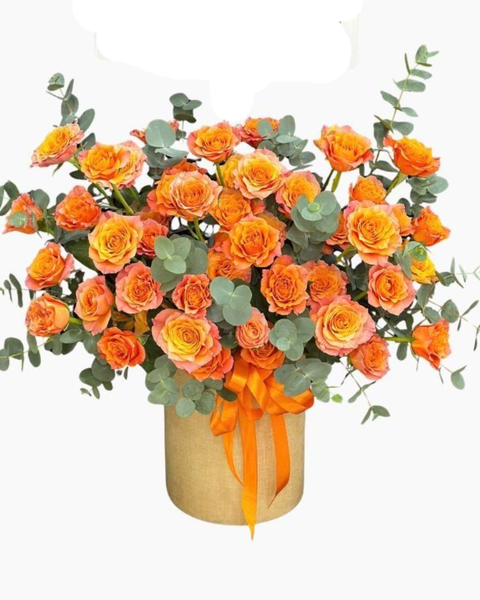 Hộp Hoa Tươi: Hộp Hoa Ngọn Lửa Thành Công - Hoa 20/10 - HH61