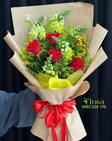 Hoa Bó Dài: Bó Hoa Tấm Lòng - HBD331