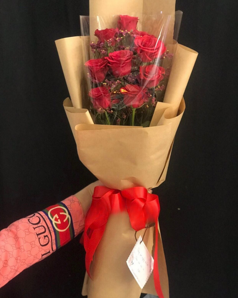Hoa Bó Dài: Bó Hoa Tươi Mừng Tốt Nghiệp -  HBD04