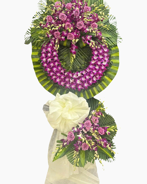 Hoa Chia Buồn: Vòng Từ Gĩa  - HTL183